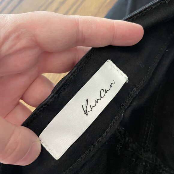 KanCan Women Size 5 Black Denim Stretch Alani Mid Rise Super Skinny Jeans - Picture 9 of 11